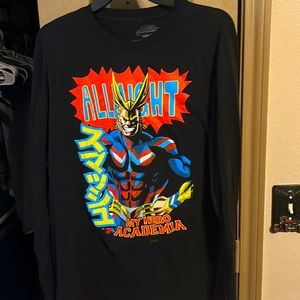 My hero academia long sleeve shirt. All might